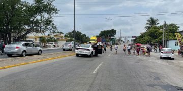 Cierran carretera en Tamaulipas para protestar por apagones de la CFE
