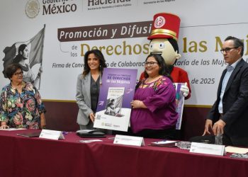 Inicia en junio la promoción de la Cartilla de Derechos de las Mujeres en los “cachitos” de Lotería Nacional