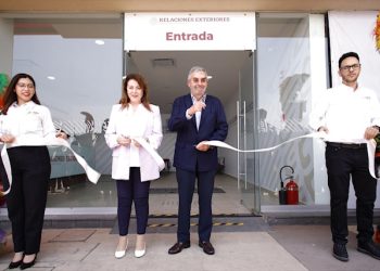 El canciller De la Fuente inauguró nueva Oficina de Pasaportes ubicada en Jiutepec, Morelos
