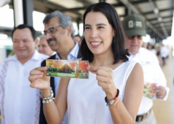 Ante embajadores de diversas naciones, la titular de Sectur, promueve el Tren Maya