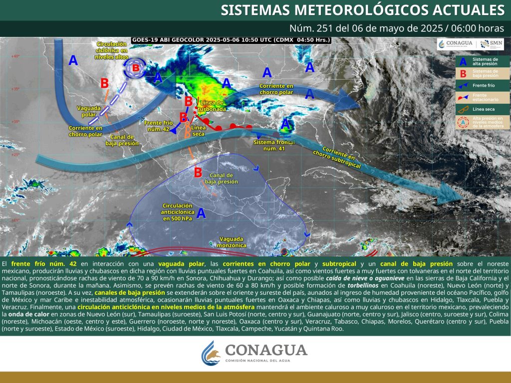 Continuará el ambiente caluroso en el país