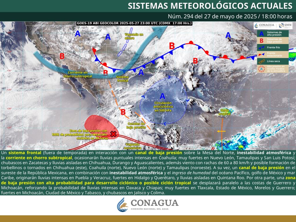 Ambiente caluroso y lluvias se prevén para el país