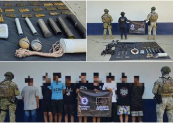 Detienen a ocho venezolanos y un hondureño en Michoacán