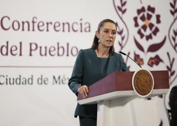 Sheinbaum denuncia campaña contra la elección judicial
