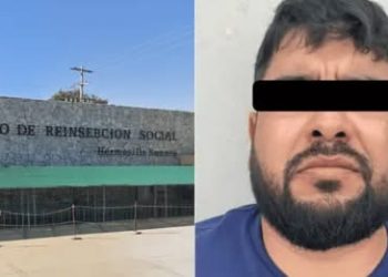 Confirman fuga de líder criminal de penal en Sonora