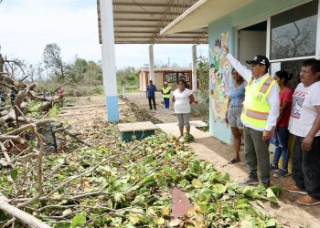 La población afectada no está sola y continuaremos los recorridos para apoyarla: Salomón Jara