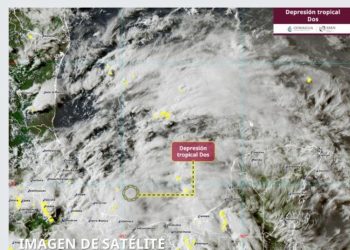 Se forma la depresión tropical Dos en el Golfo de México