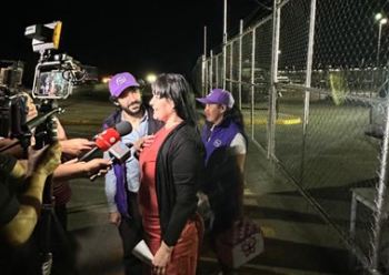 “Estoy en shock”: Juana Hilda González a su salida del penal; Abogados destacan la decisión de la Corte