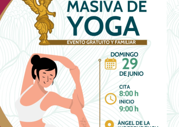 ¡No faltes a la Clase Masiva de Yoga! Aquí los detalles