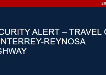EU emite alerta de seguridad por delitos en carretera Monterrey-Reynosa