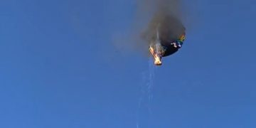 Al menos ocho muertos al caer un globo aerostático en Brasil