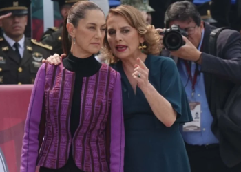 “Es una mujer muy culta”, dice Sheinbaum sobre Gutiérrez Müller tras polémica por posteo