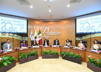 IECM en sesión permanente por arranque de elección al poder judicial