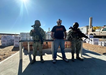 Confiscan media tonelada de cocaína entre paletas