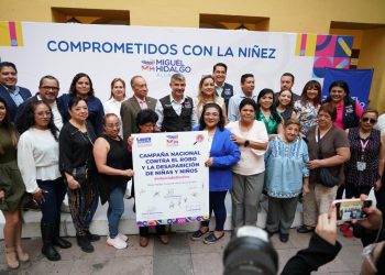 Lanzan la primera campaña nacional contra el robo de niños en Miguel Hidalgo