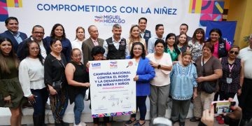 Lanzan la primera campaña nacional contra el robo de niños en Miguel Hidalgo