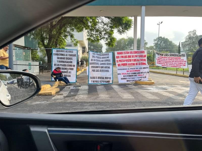 Crece el malestar entre abogados litigantes por el paro de labores en el PJCDMX