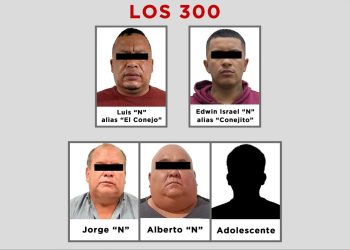 Vinculan a proceso a Edwin Israel “N” alias “Conejito” líder de la organización delictiva “Los 300”