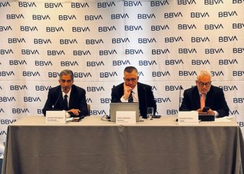 BBVA estima en 0.4% el crecimiento de México para 2025
