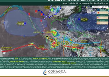 “El huracán Erick continuará fortaleciéndose”: SMN
