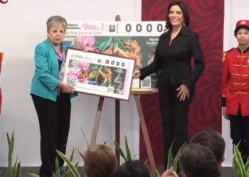 Este martes fue develado el billete de lotería alusivo al Día Mundial del Medio Ambiente