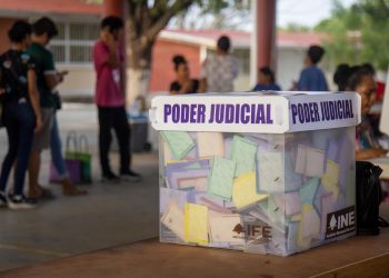 Gobierno capitalino reporta saldo blanco en elección judicial