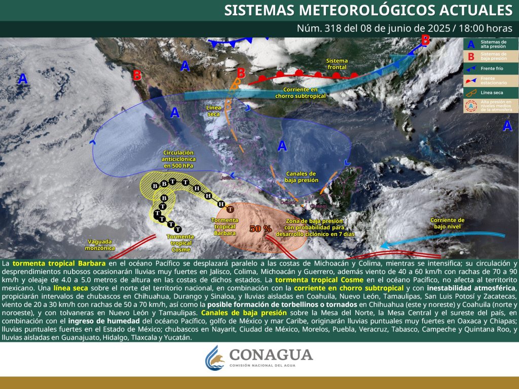 Lunes muy caluroso en el país