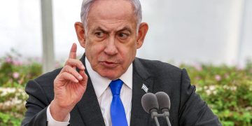 Benjamín Netanyahu en mensaje en vídeo anunciando ofensiva terrestre en Gaza