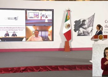 Gobierno federal se declara preparado para el Huracán Erick