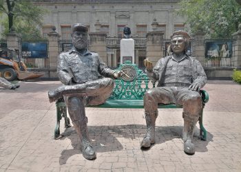 CDMX al rescate de las estatuas de Fidel Castro y “Che” Guevara