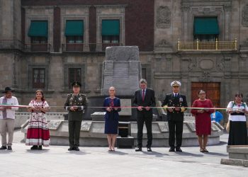 “Se debe erradicar el racismo”: Sheinbaum conmemora los 700 años de la Fundación de México-Tenochtitlán