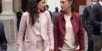 La presidenta de México aplaude gestión de Luisa María Alcalde al frente de Morena