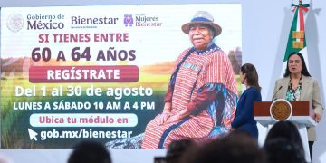 Adelantarán registro y entrega de pensión para mujeres desde los 60 años