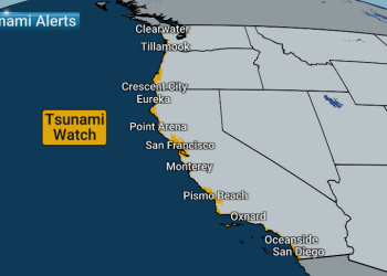 EU emite alerta de tsunami en Hawaii y partes de Alaska por sismo de 8.7 en Kamchatka
