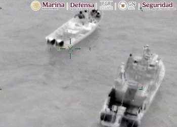 SSPC informa del decomiso de 559 kilos de cocaína, 685 litros de combustible en el Golfo de Tehuantepec