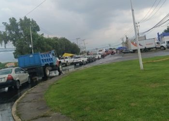 Se desbordó río en Chalco afectando San Martín Cuautlalpan, Huexoculco y Pueblo Nuevo