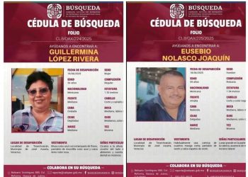 Continúa la búsqueda de matrimonio desaparecido en la carretera Tuxtepec–Loma Bonita
