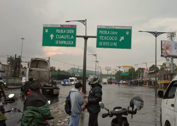Otra vez la Zaragoza y la México – Texcoco anegadas