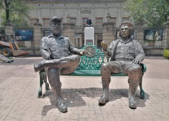 Polémica ante retiro de monumento “Encuentro”, convocan a manifestación