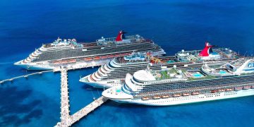 México recibió 5.6 millones de turistas en crucero en primer semestre de año