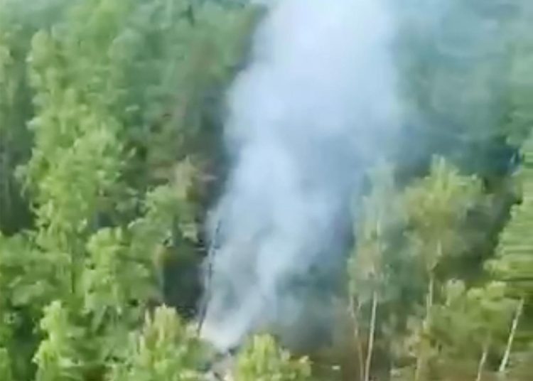 Russian An-24 passenger plane of Angara Airline crashed in far east Amur region