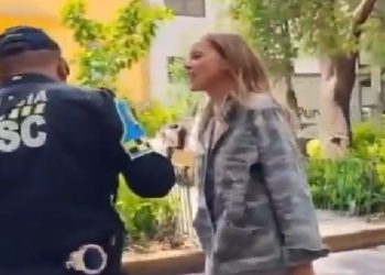 Ximena Pichel tendrá que disculparse con policía agredido