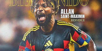 Allan Saint-Maximin ya entrena con el América
