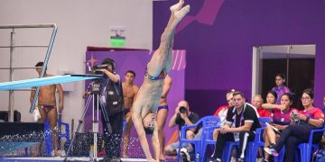 Vázquez y Agúndez logran el 1-2 para México en el trampolín 3m