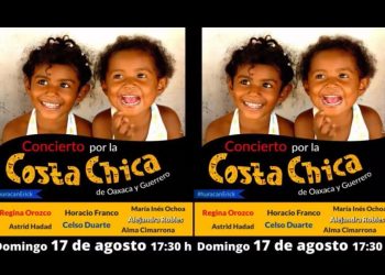Artistas se unen en concierto por la “Costa Chica”