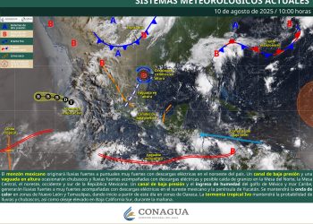 Continuarán las lluvias fuertes por el monzón mexicano