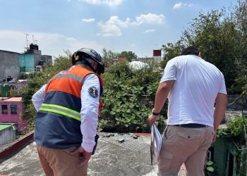 Se registra derrumbe de vivienda en la colonia Guerrero