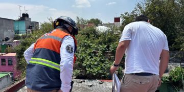 Se registra derrumbe de vivienda en la colonia Guerrero