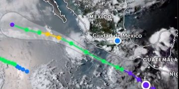 Se forma la tormenta tropical Ivo en costas de Guerrero