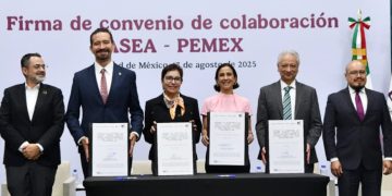 Para verificar calidad de gasolinas ASEA y PEMEX firman acuerdo